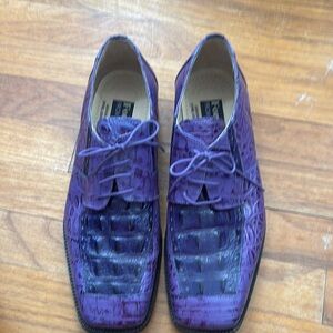 Stylish Purple Men's Shoes